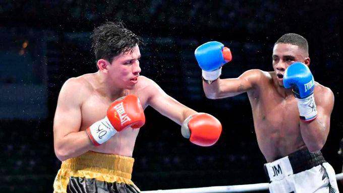 La pelea entre José Muñoz y Luis Quiñones se disputó el pasado 24 de septiembre. FOTO: TOMADA DE TWITTER @ATLANTICOEMI