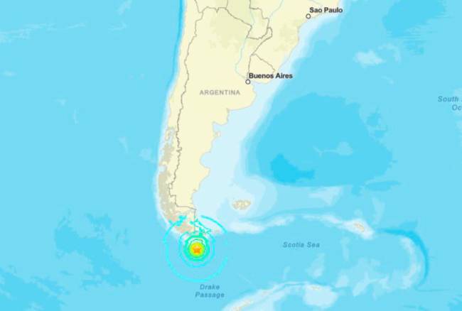 Tsunami argentina today