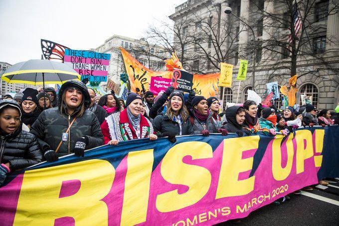 Las marchas han sido convocadas desde el gobierno de Donald Trump en 2017. FOTO TWITTER @womensmarch