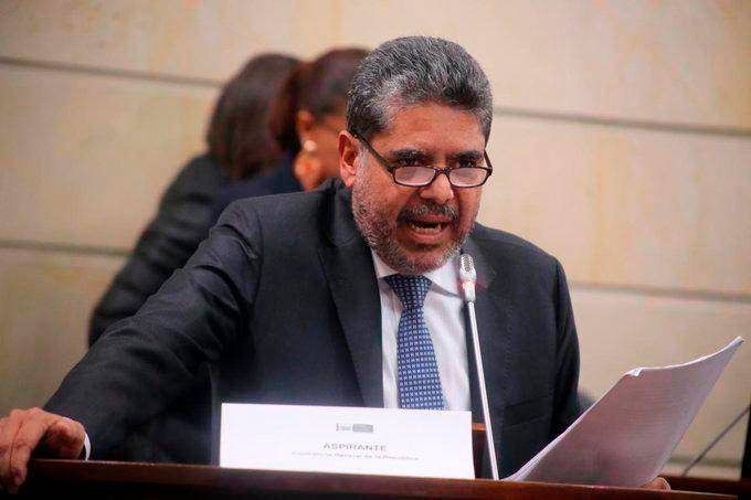 Rodríguez fue elegido contralor por el Senado en agosto de 2022. FOTO COLPRENSA