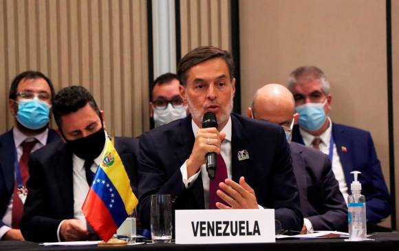 Félix Plasencia, canciller de Venezuela. FOTO TOMADA DE TWITTER @PlasenciaFelix