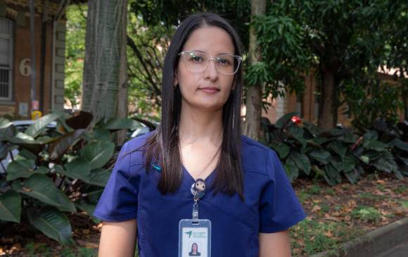 Fisioterapeuta Liliana Arango. FOTO CARLOS VELÁSQUEZ