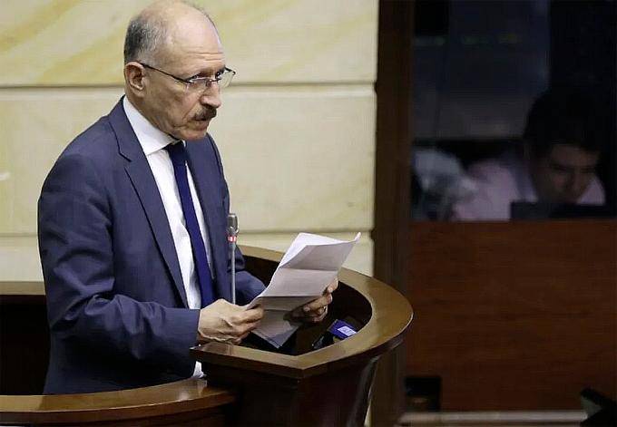 Temístocles Ortega, embajador designado de Colombia en Chile, se declaró inocente de la acusación de la Fiscalía. FOTO archivo.