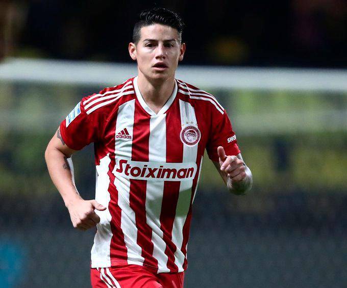James está motivado para regresar a competencia. “Viene lo bueno”, escribió en su Instagram. FOTO CORTESÍA OLYMPIACOS