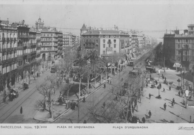 Imagen ilustrativa de Barcelona en los años 50. Foto: GettyImages.