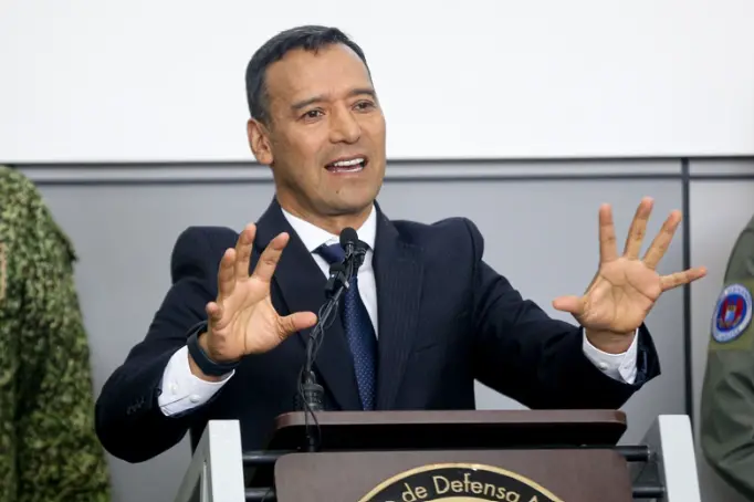 Ministro de Defensa manda mensaje para calmar el debate público. FOTO: Colprensa