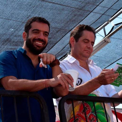 El exvicepresidente Germán Vargas Lleras dijo que Arturo Char volverá al país y aseguró que confía en que podrá demostrar su inocencia ante la Corte Suprema. FOTO: Cortesía