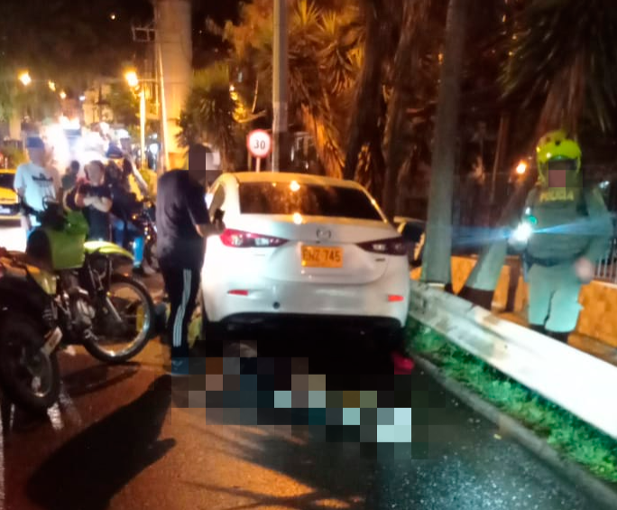 La imagen corresponde al procedimiento policial en el barrio Doce de Octubre. FOTO: CORTESÍA