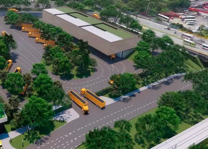 Así quedará la Estación de Transferencia de Residuos que se proyecta en el norte de la ciudad. IMAGEN CORTESÍA EMVARIAS