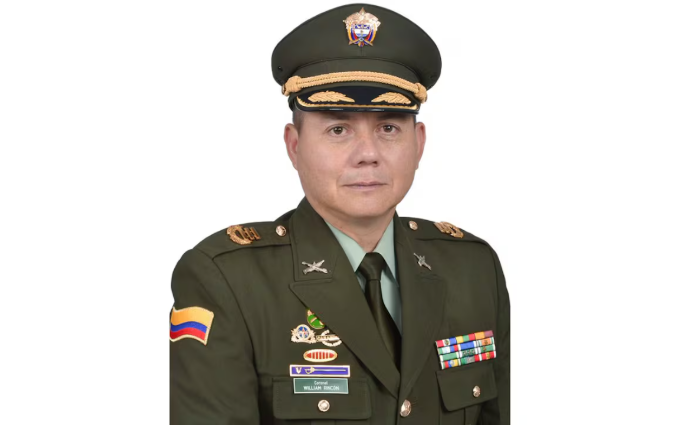 General (r) William Rincón. FOTO: Policía Nacional. 
