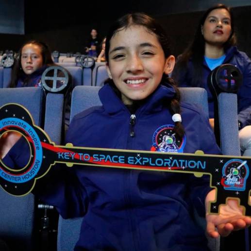 Ana Sofía Gutiérrez estuvo cinco días en la NASA. FOTO CORTESÍA 