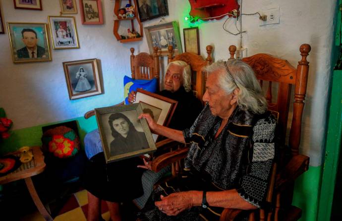 Chavita nació un lunes 1 de octubre de 1917 en la vereda Mocorongo, en los límites de Barbosa y Donmatías. Foto: Camilo Suárez Echeverry