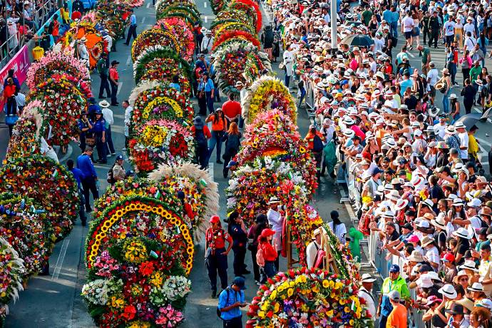 Medellín vivió este fin de semana uno de los momentos más esperados y emblemáticos del año: el tradicional Desfile de Silleteros, evento central y símbolo indiscutible de la Feria de las Flores. Foto: Esneyder Gutiérrez