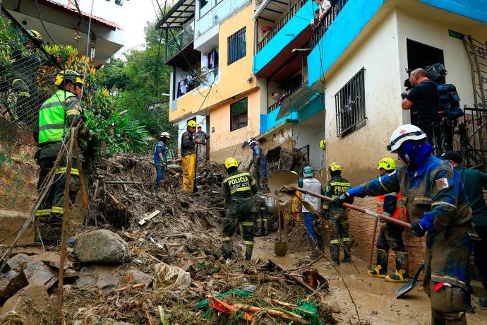 La vereda Olivares fue una de las áreas más golpeadas por la furia del agua. Fue allí donde ocurrió la tragedia que enlutó a la comunidad: un hombre perdió la vida al intentar salvar a su familia de la avenida torrencial. Foto: Camilo Suárez