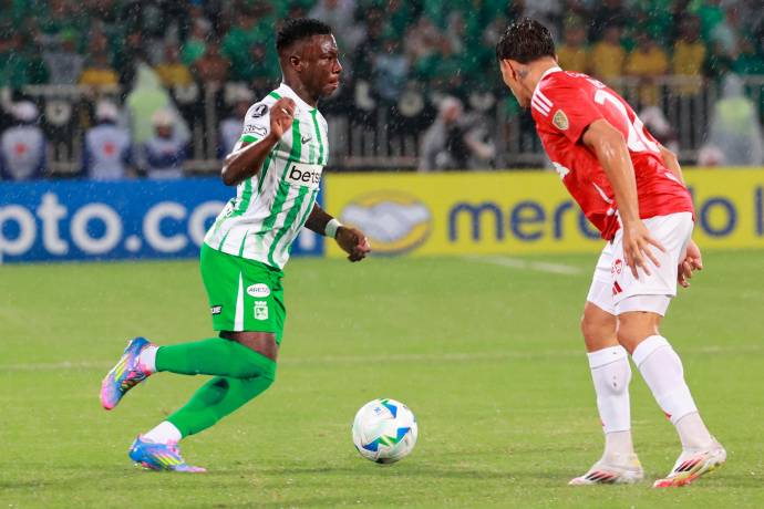 El conjunto verde de Antioquia dio un paso importante en la Copa Libertadores 2025 al vencer contundentemente 3-1 al Internacional de Porto Alegre en el partido correspondiente a la fecha 4 del grupo F. Foto: Manuel Saldarriaga Quintero.