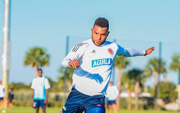 Miguel Ángel Borja es una de las esperanzas de gol para Colombia con miras a los duelos por Eliminatoria ante Perú y Argentina. FOTO CORTESÍA SELECCIÓN COLOMBIA 