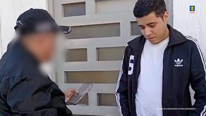 Un juez le impuso medida de aseguramiento en cárcel a Óscar Santiago Gómez Leal, presunto feminicida de su novia Laura Blanco en Bogotá. FOTO: FISCALÍA