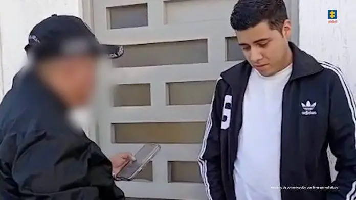 Un juez le impuso medida de aseguramiento en cárcel a Óscar Santiago Gómez Leal, presunto feminicida de su novia Laura Blanco en Bogotá. FOTO: FISCALÍA