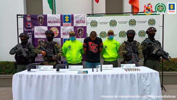 Alias Máquina es un temido sicario del Clan del Golfo. FOTO: CORTESÍA