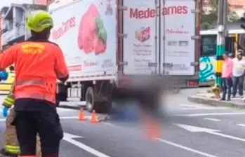 Fatal accidente en Medellín: Motociclista choca y muere en el lugar