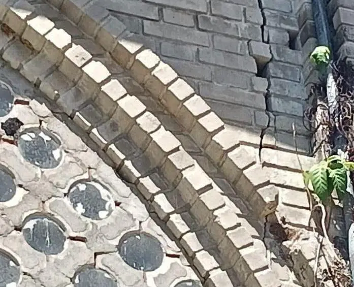 Aspecto de la fachada de la iglesia del corregimiento de Palermo, en Támesis. FOTO: Cortesía