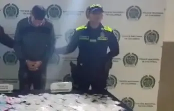 Cogieron a Cofla andando con más de mil dosis de cocaína en Bello