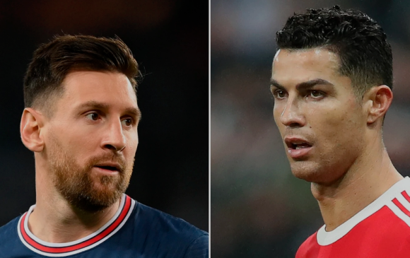 Lionel Messi y Cristiano Ronaldo fueron eliminados con sus equipos en los octavos de la Champions. FOTOS GETTY