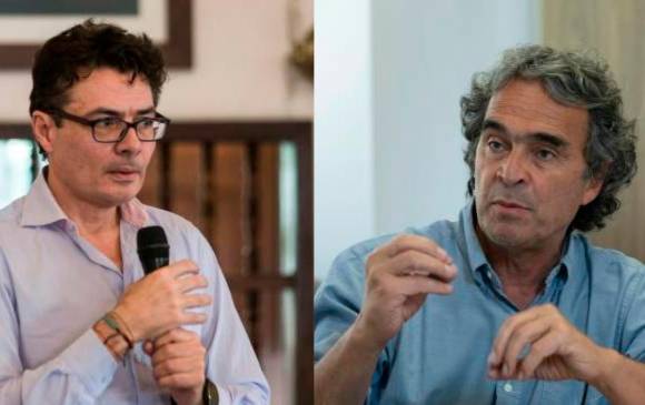 Alejandro Gaviria y Sergio Fajardo son las caras más visibles en cuanto a precandidaturas del denominado centro político. Fotos: Andrés Camilo Suárez y Edwin Bustamante.