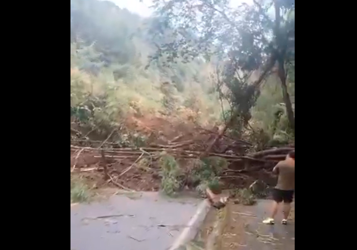 La emergencia causó cierre total y se estiman grandes traumatismos de movilidad en la zona sur de la ciudad. FOTO: CORTESÍA