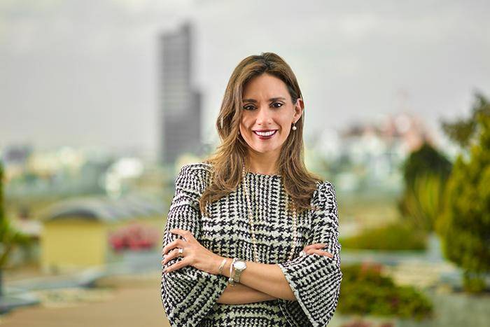  María Fernanda Quiñones, presidenta ejecutiva de la Cámara Colombiana de Comercio Electrónico señala que el desafío ahora es aumentar la participación del canal digital y llevar sus beneficios a más pequeñas y medianas empresas. FOTO CORTESÍA