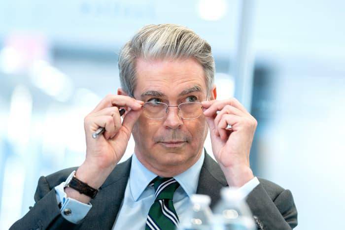 El secretario del Tesoro, Scott Bessent. FOTO: Investing.com