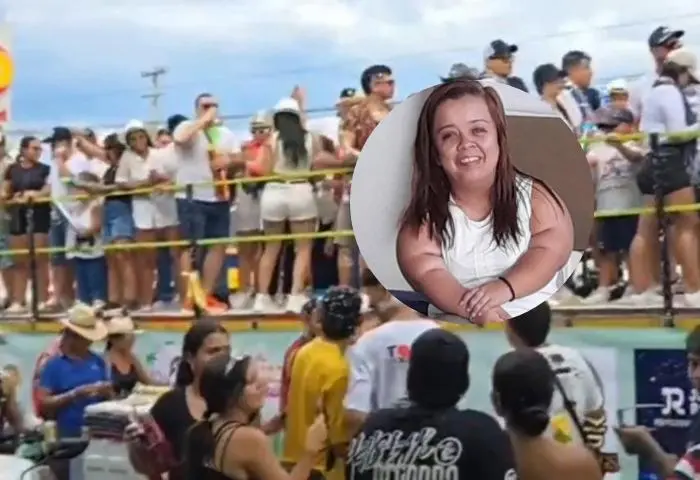 Tractomula en el Reinado Nacional del Turismo tuvo percance en su carroza y dejó una persona muerta y 14 heridos. Foto: cortesía @HoyDiarioMag