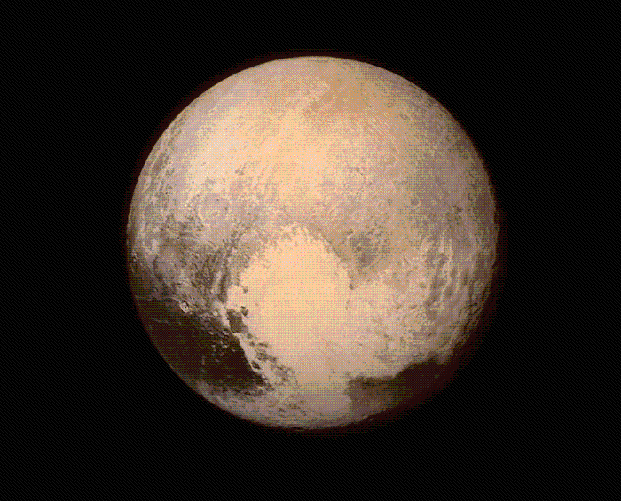 Plutón. FOTO: Nasa 