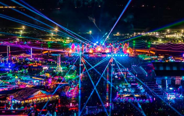 La edición más reconocida del EDC es la realizada en Las Vegas. FOTO Tomada de @edc_lasvegas
