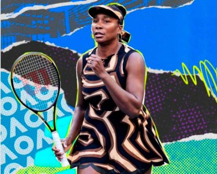 La estadounidense Venus Williams fue invitada al Abierto de Australia y se convertirá en la mujer de mayor edad en participar en el Grand Slam. FOTO TOMADA X@TheTennisLetter