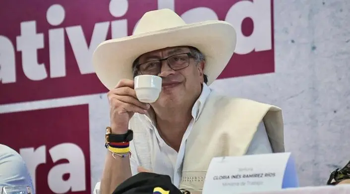 Gustavo Petro, presidente de Colombia. FOTO: Presidencia.
