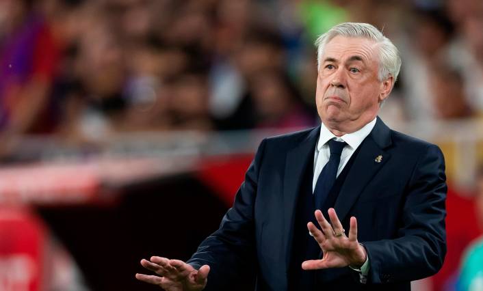 El entrenador italiano, de 65 años, tiene todavía contrato por un año con el Real Madrid, pero se presume que no lo terminaría, por lo que le estan buscando reemplazo. FOTO: GETTY