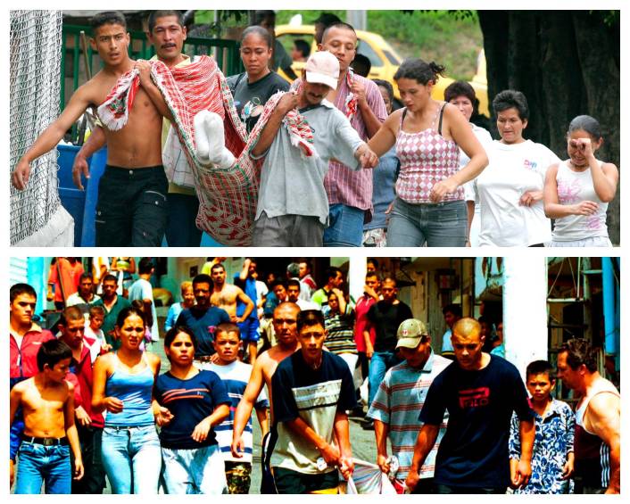 La población civil inocente quedó en medio de las confrontaciones y acciones de la operación. FOTOS EL COLOMBIANO