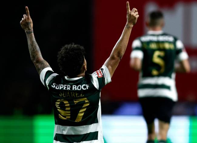 Luis Javier Suárez hace historia con el Sporting de Lisboa en la UEFA ...