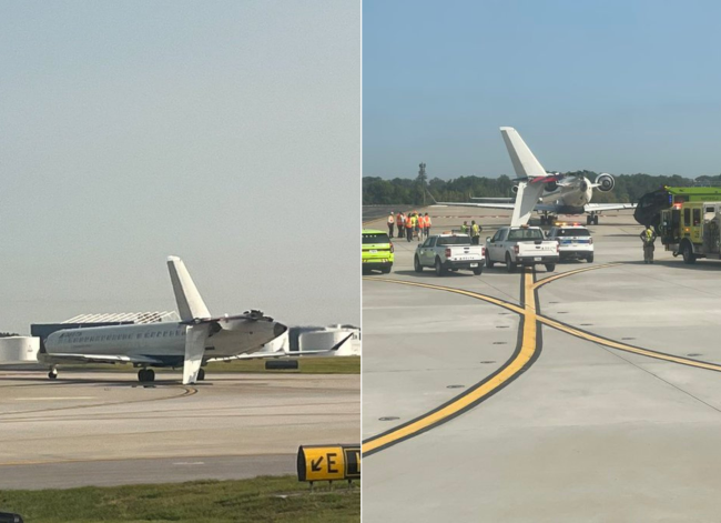 Video: dos aviones Delta colisionaron en el aeropuerto de Atlanta, Georgia