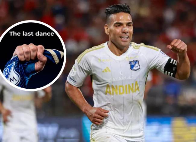 Falcao García y su mensaje de aliento a la hinchada tras volver a ...