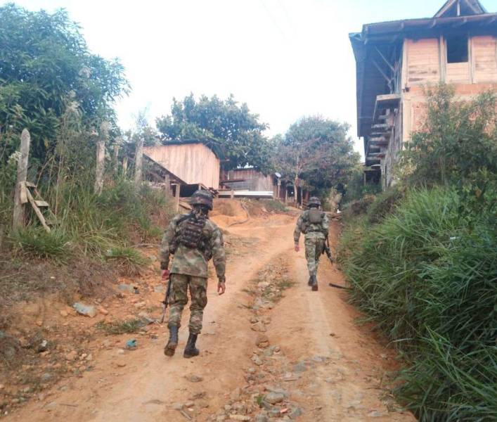 22 días de secuestro completa un militar en el Cauca