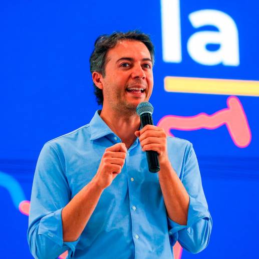 La encuesta de Invamer sigue mostrando la impopularidad ante los ciudadanos que tiene el alcalde Daniel Quintero. FOTO: CAMILO SUÁREZ