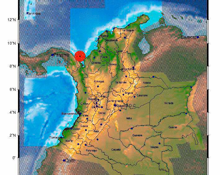 El Servicio Geológico Colombiano ha reportado más de 70 eventos entre este miércoles y jueves en Colombia. FOTO: SGC