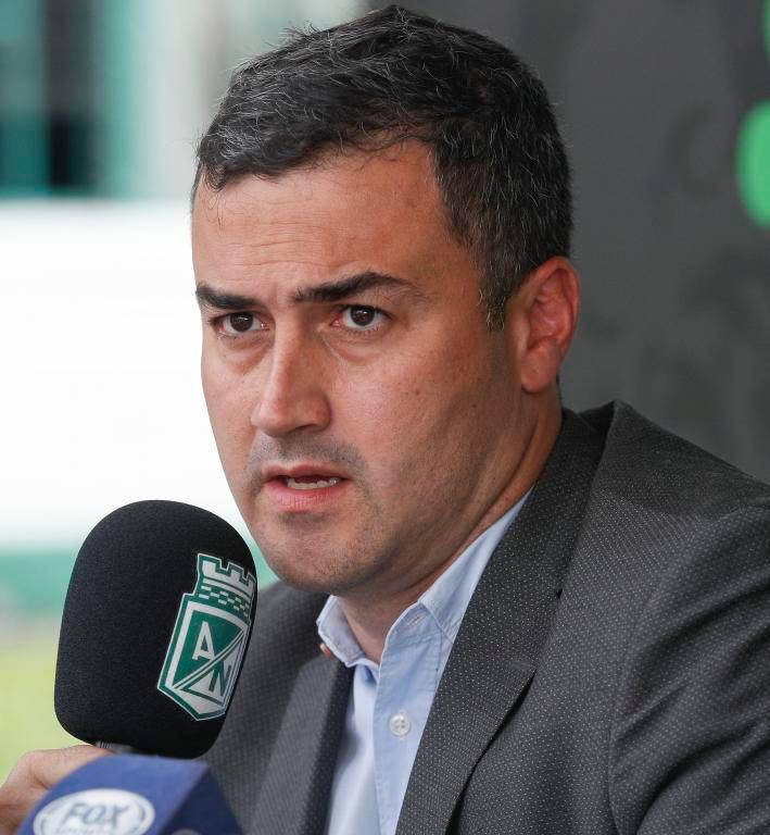 Juan David Pérez fue presidente de Atlético Nacional entre 2018 y 2021. FOTO: MANUEL SALDARRIAGA