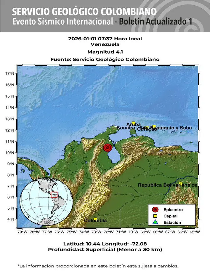 El evento fue procesado de manera manual por el SGC, que reiteró la importancia de conservar la calma y revisar planes familiares de emergencia. FOTO: Tomada de redes.