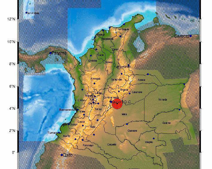 ¿Lo Sintió? Nuevo Temblor De 5.1 Se Registró En Colombia