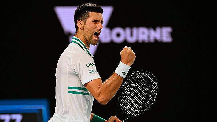 Novak Djokovic ha sido campeón nueve veces del Abierto de Australia. Foto EFE