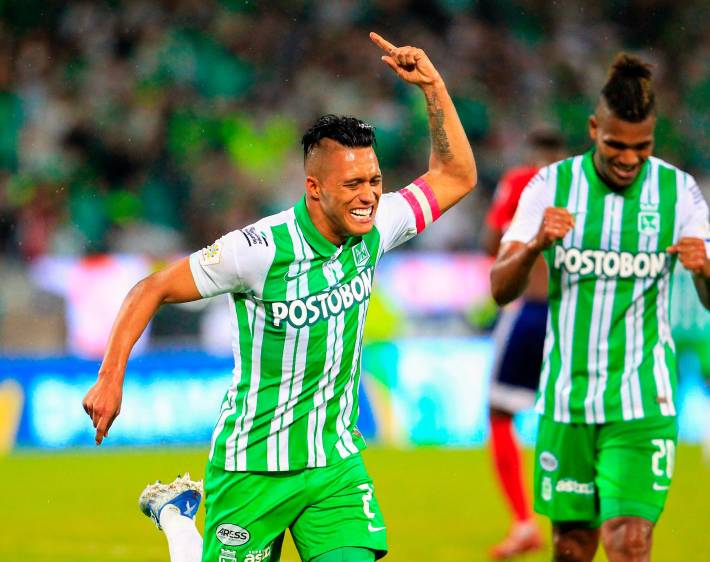 Tras la victoria sobre Pereira, Nacional se concentrará en preparar el clásico del próximo sábado, a las 6:20 p.m. frente al Independiente Medellín, en el que también estará Sebastián Gómez. FOTO Camilo Suárez