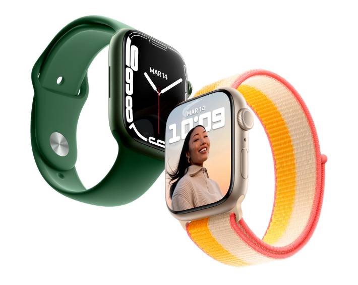 El Apple Watch S7 está disponible en cinco nuevos colores. Foto CORTESÍA